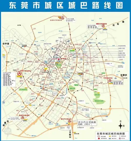 东莞考点分布图