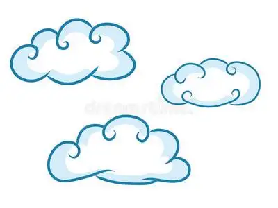 蓝天白云卡通太阳在蓝天白云的背景上的蝴蝶