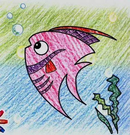 鱼的简笔画怎么画怎样画鱼又简单又好看