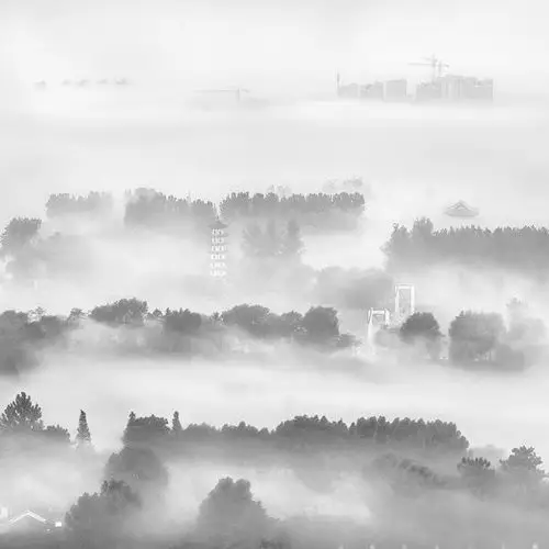 缥缈烟云似仙境