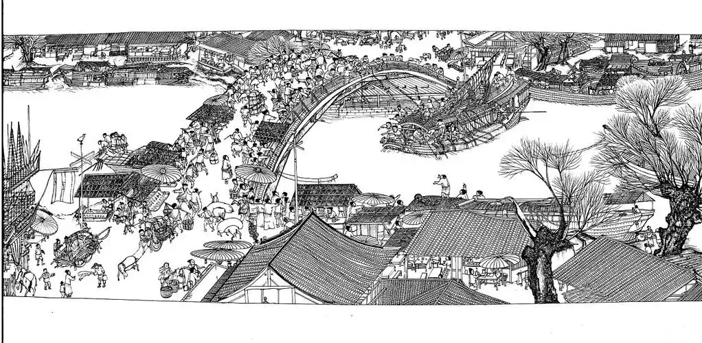 陈澎手绘:《清明上河图》第五章