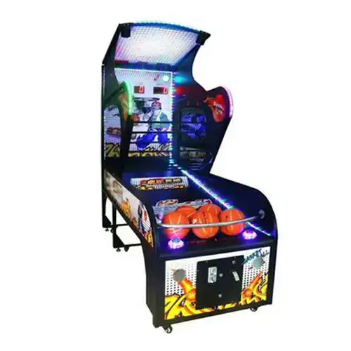 成人儿童投篮机室内商用折叠豪华大型篮球机电玩城游戏机投币扫码