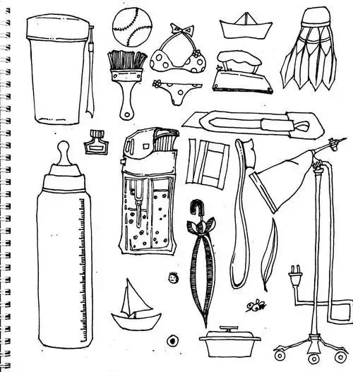 让你的简笔画fashion起来生活用品类