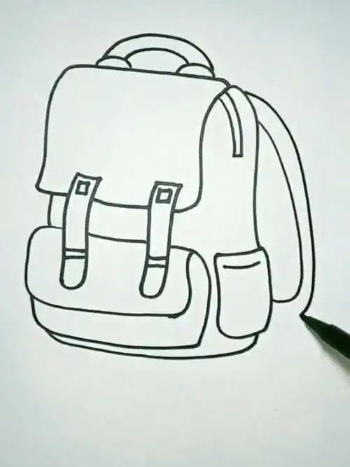 书包简笔画教程