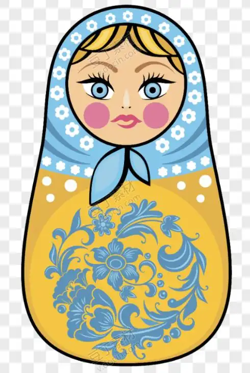 漂亮的俄罗斯套娃