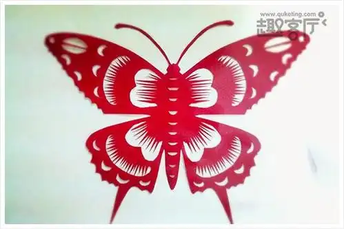 儿童蝴蝶手工剪纸大全 简单的蝴蝶剪纸