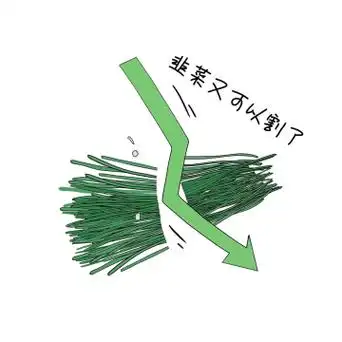 炒股割韭菜表情包gif金融股市股票炒基金散户被割韭菜表情包动图创意