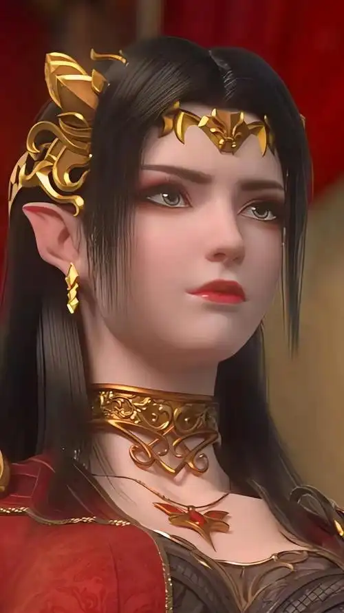 美杜莎女王的竖屏壁纸|太美了__财经头条