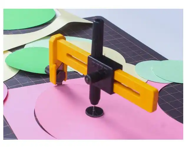 现货速发日本切圆器裁圆刀cmp-1圆规刀割圆刀薄型裁纸刀开孔器圆