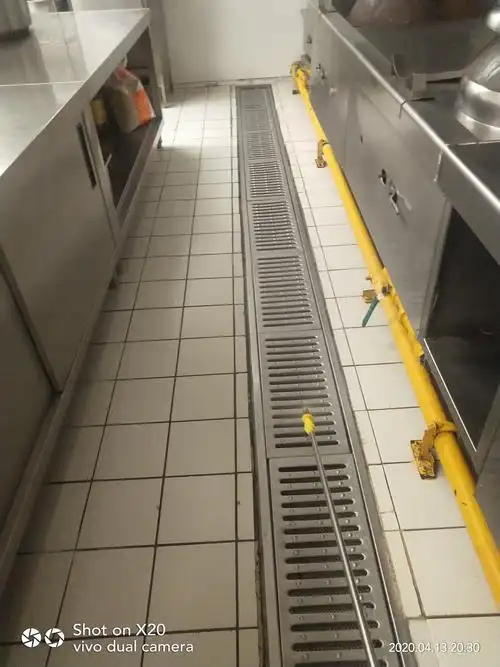 员工厨房排水沟药物滞留消杀