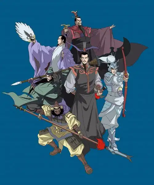 三国演义|插画|商业插画|自由品牌设计师 - 临摹作品 - 站酷 (zcool)