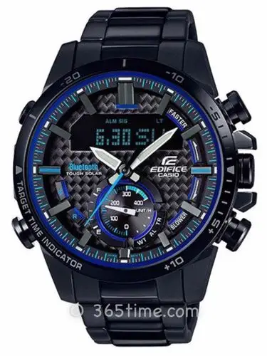 casio卡西欧edifice蓝牙系列腕表ecb-800dc-1a