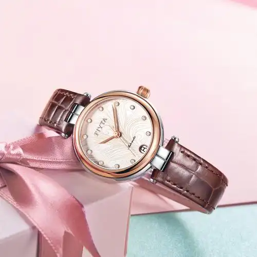 专柜正品飞亚达女表心弦系列自动自动机机械女士国产腕表