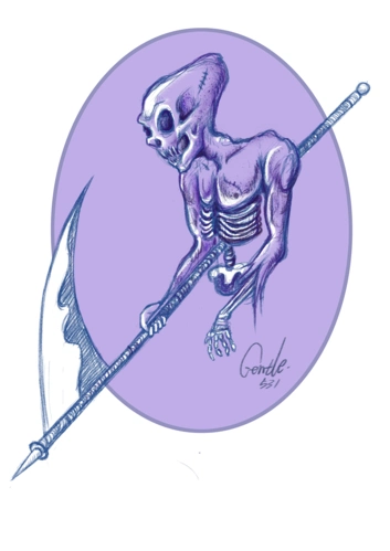 死神|插画|艺术插画|gentle613 - 原创作品 - 站酷 (zcool)