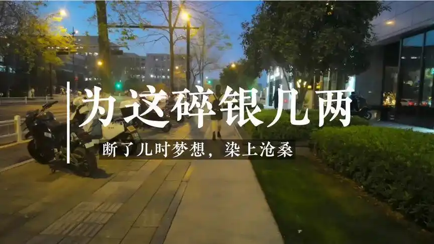 世人慌慌张张,不过图碎银几两,偏这碎银几两,能解万种惆怅!