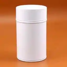 圆形纯白色茶叶铁罐 纯色空铁盒包装 马口铁盒包装罐江苏印铁制罐