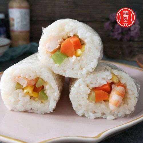饭团打包膜100张 真粢饭团保鲜膜 糍饭团保鲜膜 糯米饭团材料