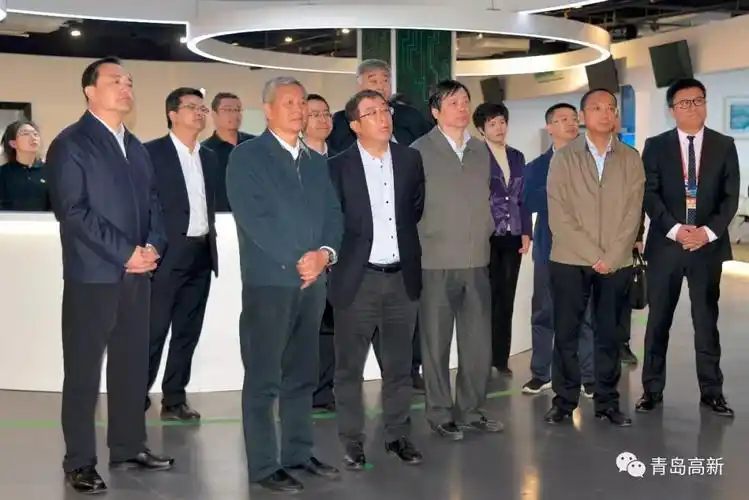 国家保密局局长田静来青岛高新区调研
