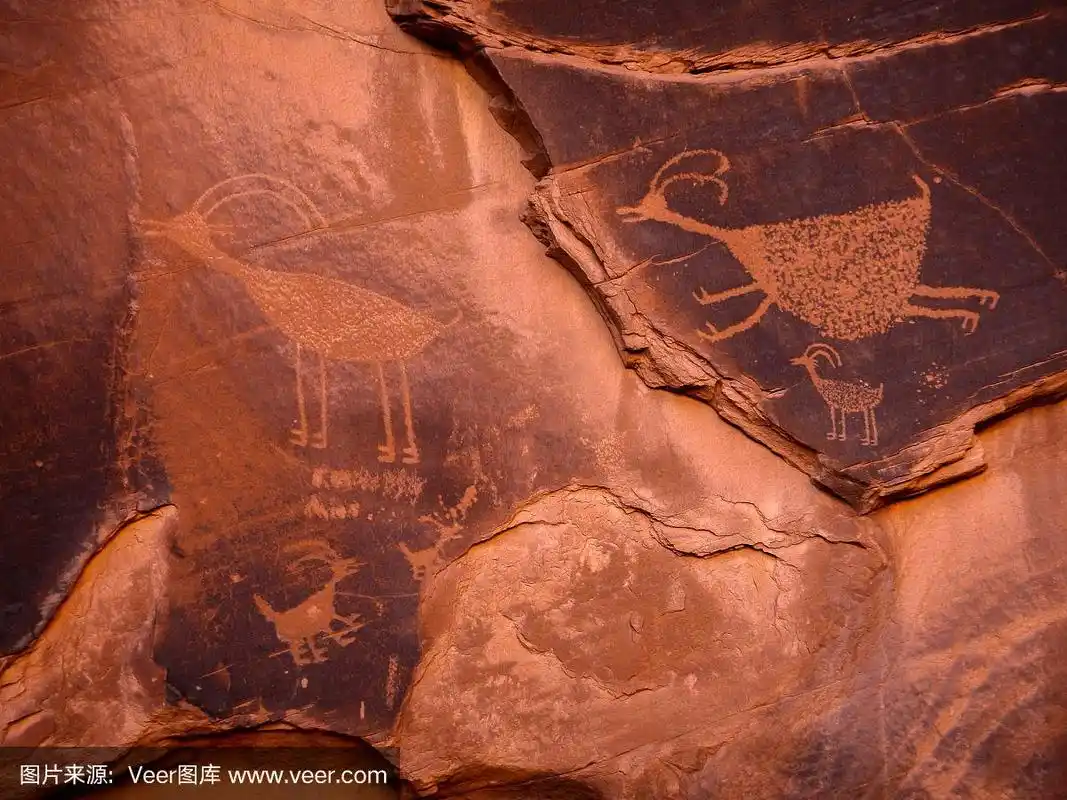 古老的岩石画