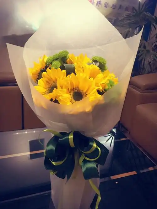 向日葵 花束
