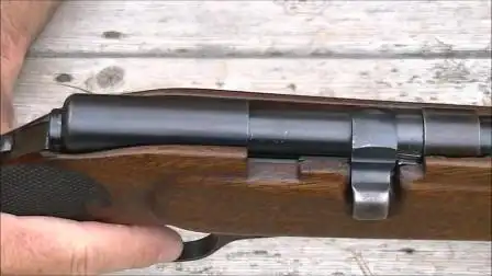 德国.22小口径步枪,射击一点后坐力都没有,打在身上应该很疼吧?