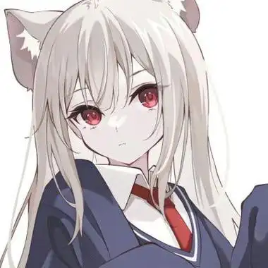 高冷很软萌的二次元动漫女生头像