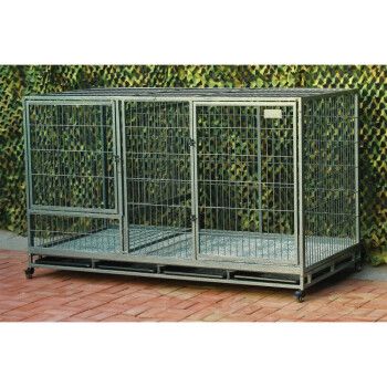 大型犬狗笼金毛中型犬子母笼产笼宠物笼笼子德牧藏獒狗笼 獒运烤漆190