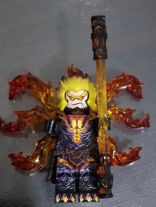 乐高第三方人仔王者荣耀地狱火