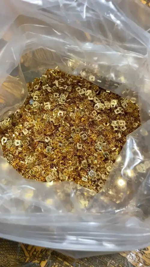 高含量镀金废料