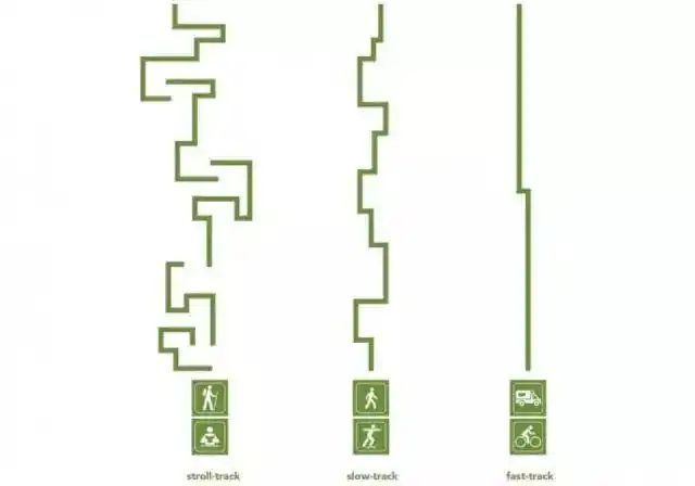 景观绿篱弯弯绕绕的迷宫