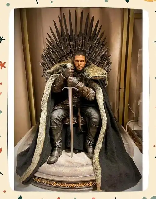 🔥权游粉丝必看!琼恩雪诺雕像开箱🔥