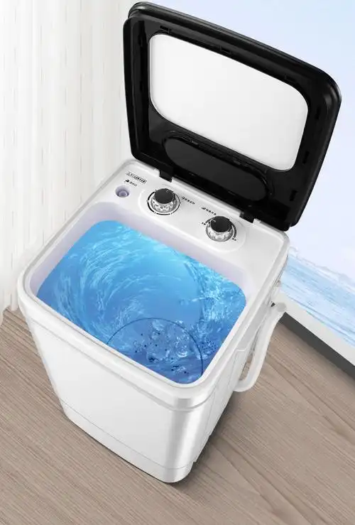 柔鲜 中国扬子集团单桶半自动洗衣机洗衣脱水可刷鞋大容量家用宿舍