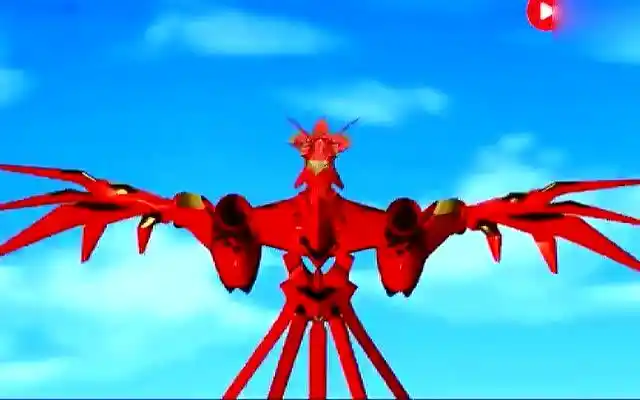 神兽金刚 两大天神都被田螺兽打败,红凤凰也受了重伤