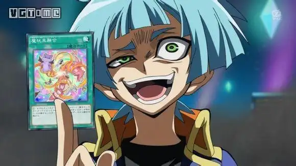 《游戏王gx》中的斎王琢磨马利克的颜艺堪称"惊悚"城之内的名颜艺另外