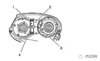 汽车正时别克英朗正时校对