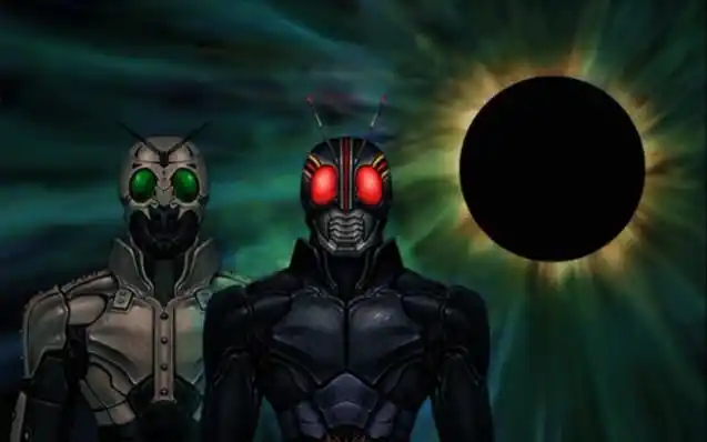 变身威力无敌的变身黑色的守护神假面骑士black超燃神曲mvblackaction