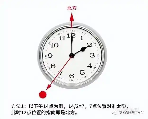 在户外没有指北针如何判断方向_太阳_影子_手表