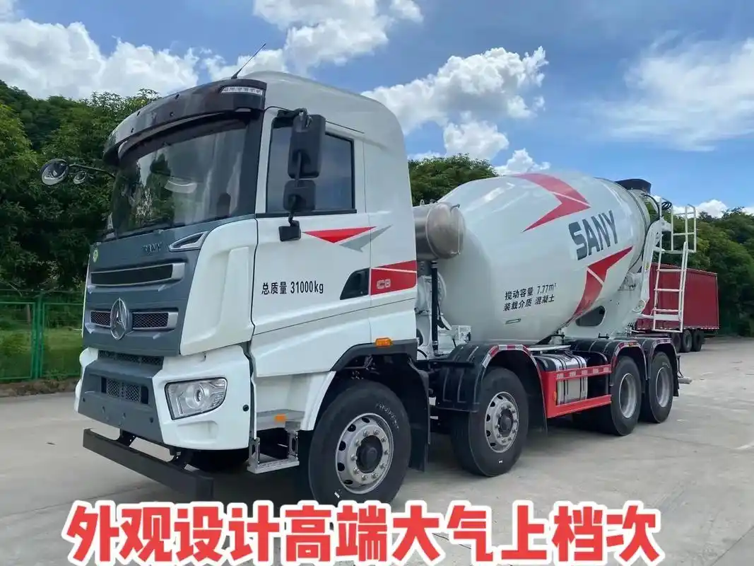 工程机械 #搅拌车#三一重工 #混凝土运输车#罐车 - 抖音