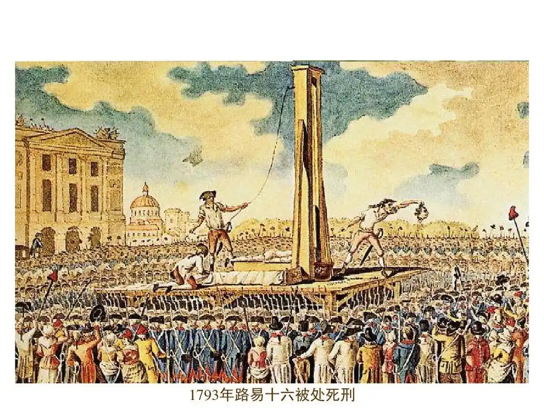 1793年路易十六被处死刑
