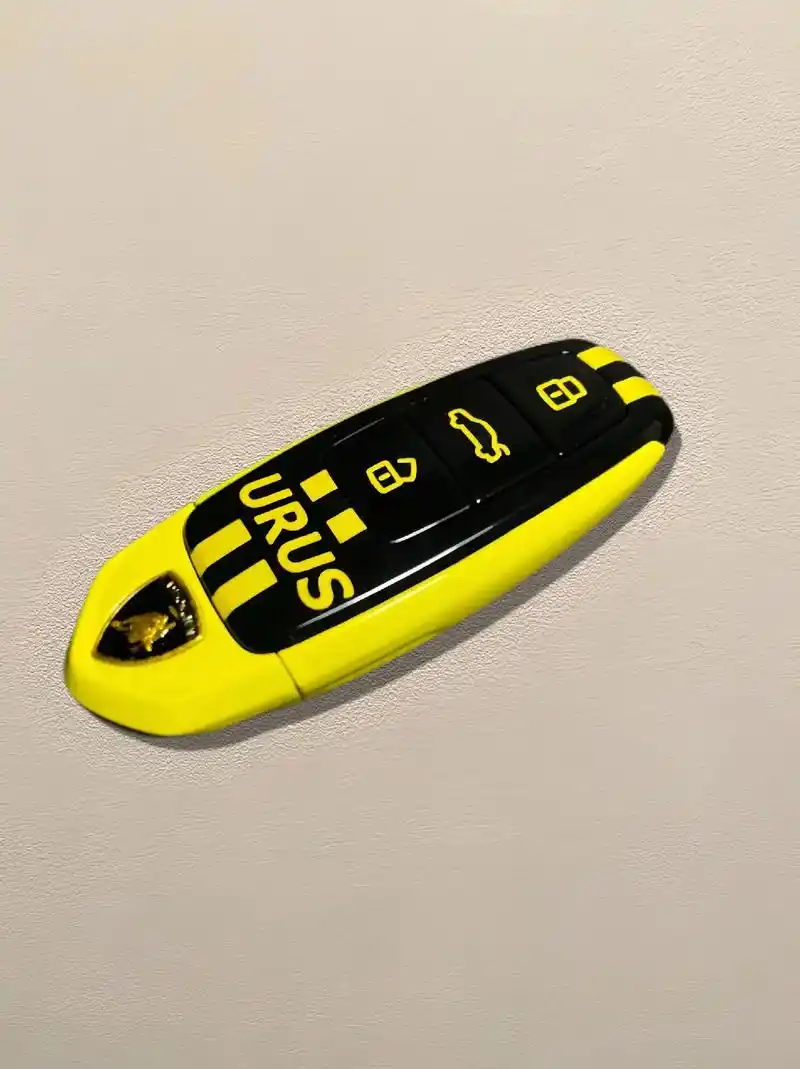 兰博基尼urus钥匙涂装定制款.可来图定制,支持所有车型钥匙 - 抖音