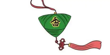简单漂亮香包简笔画教学端午节艾草香包简笔画怎么画