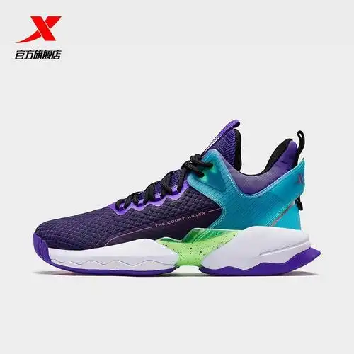 战獒林书豪同款特步篮球鞋男新款运动鞋高帮战靴实战球鞋