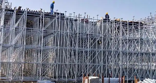 盘扣式脚手架作用