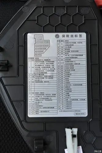 求助宝来的保险盒里面怎么没有电路图