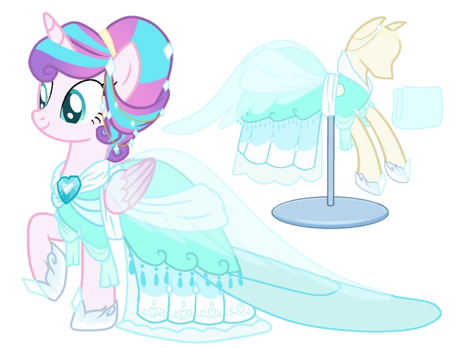 关注合集彩虹小马风雪之心绘画凝心雪儿小马宝莉指绘