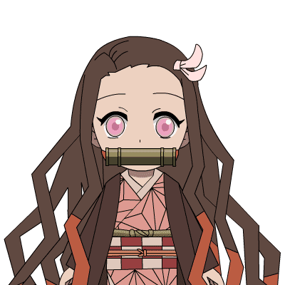 q版祢豆子动态表情制作过程