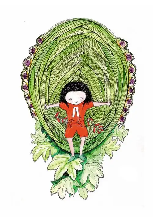 六岁女儿的奇思妙想,我帮她落在纸面上