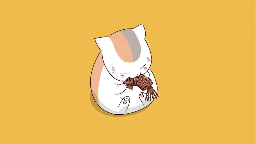 夏目友人帐猫咪老师高清桌面壁纸