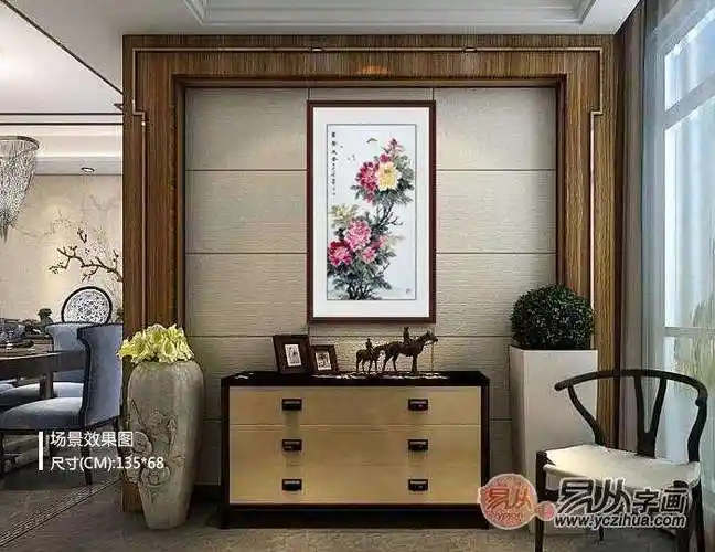 一进门看到什么画好 还是传统吉祥画实在!