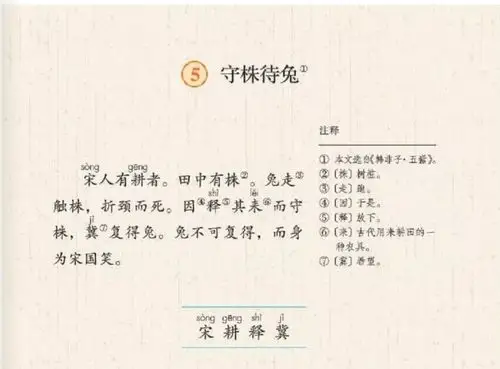 【迎江区"以声抗疫"课文朗诵】三年级下册《守株待兔》 - 美篇